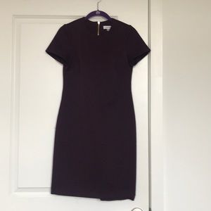 Plum floral Calvin Klein dress